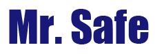 Mr. Safe logo
